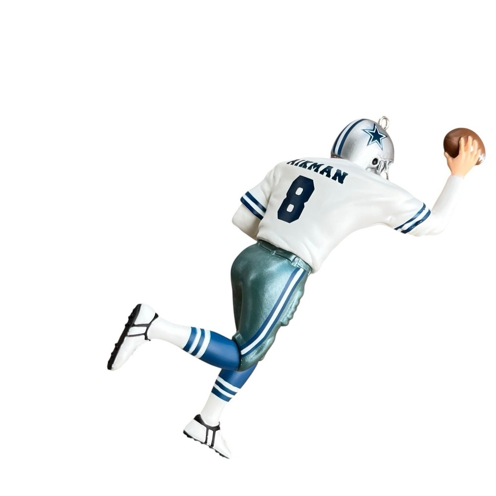 Troy Aikman Hallmark Keepsake Ornament Dallas Cowboys Football Legends - Picture 3 of 8